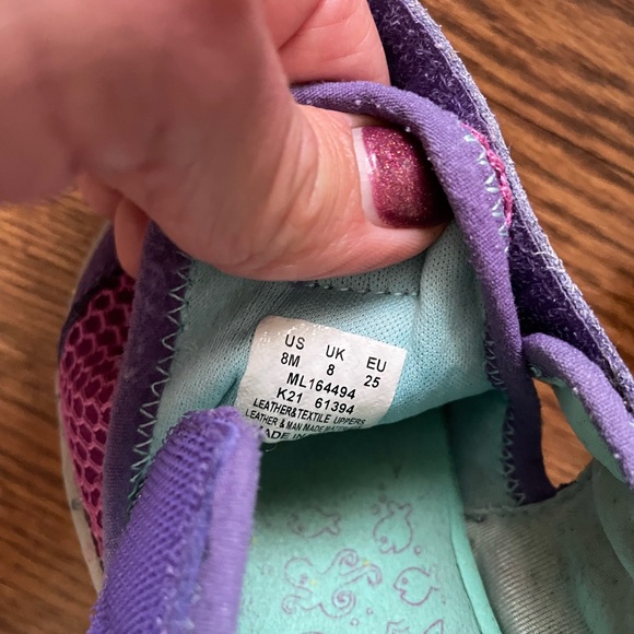 Stride Rite Merrill Crocs toddler girl size 8 sandal water shoe lot - Picture 3 of 4